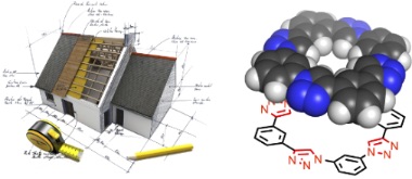 Creating molecular macrocycles for anion recognition